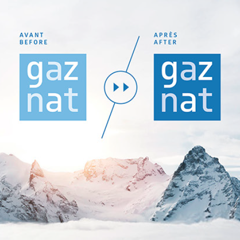 Gaznat annonce son changement de logo